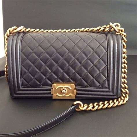 chanel gold hardware boy bag|Chanel le boy bag yupoo.